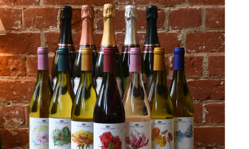 Wine bottles