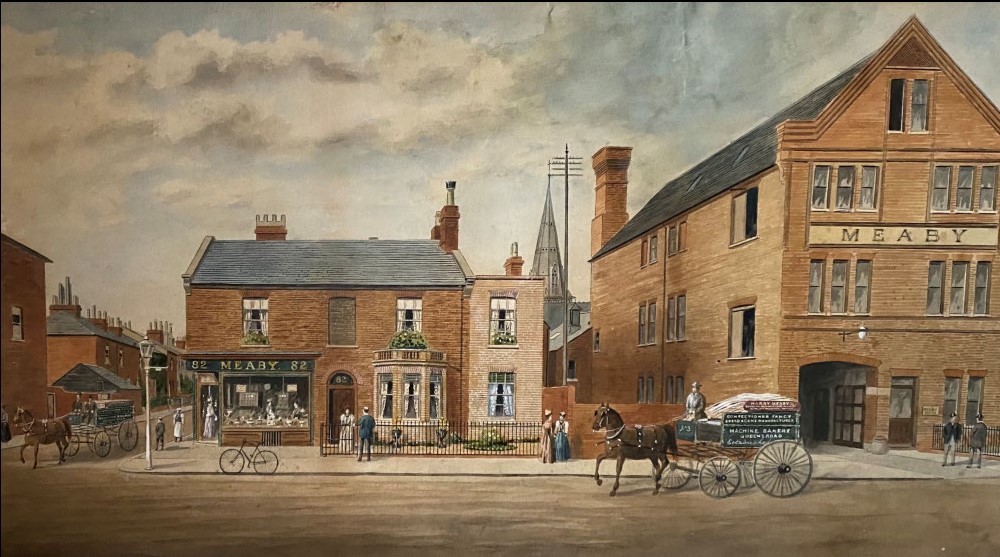 Depiction of Reading's Milling Heritage