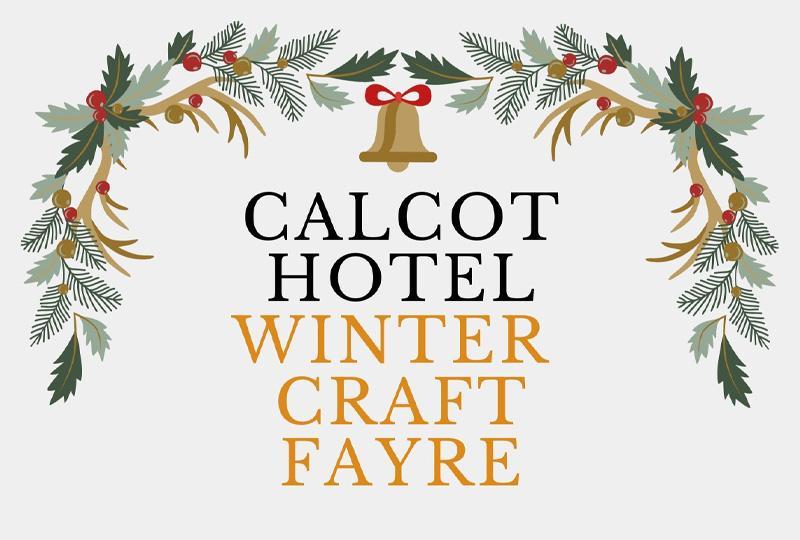 Calcot hotel winter craft fayre poster
