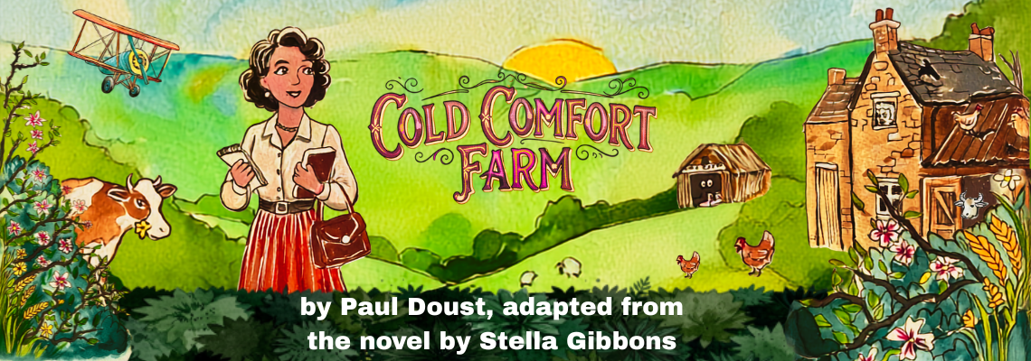 'Cold Comfort Farm' illustrated image