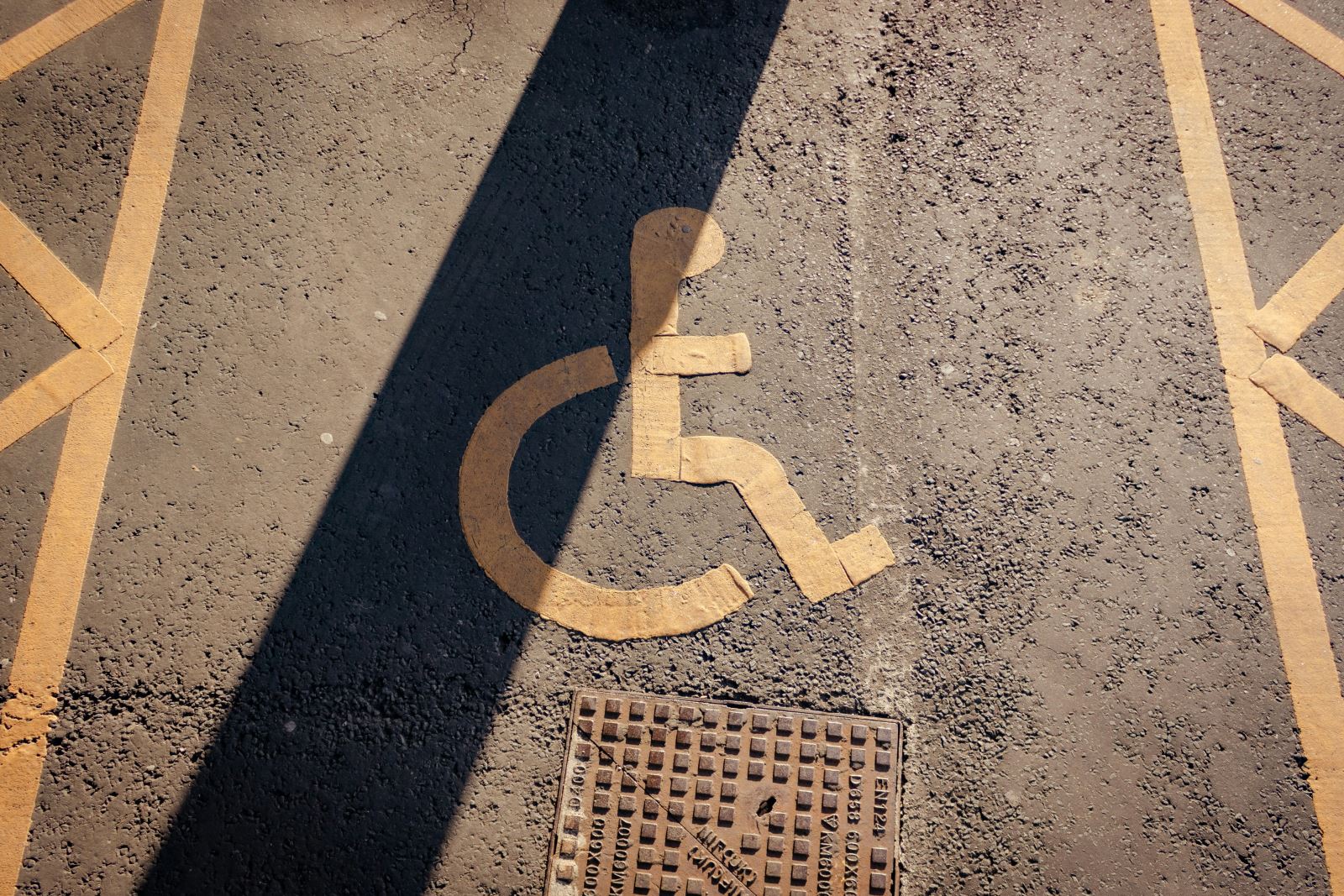 Disabled car spot