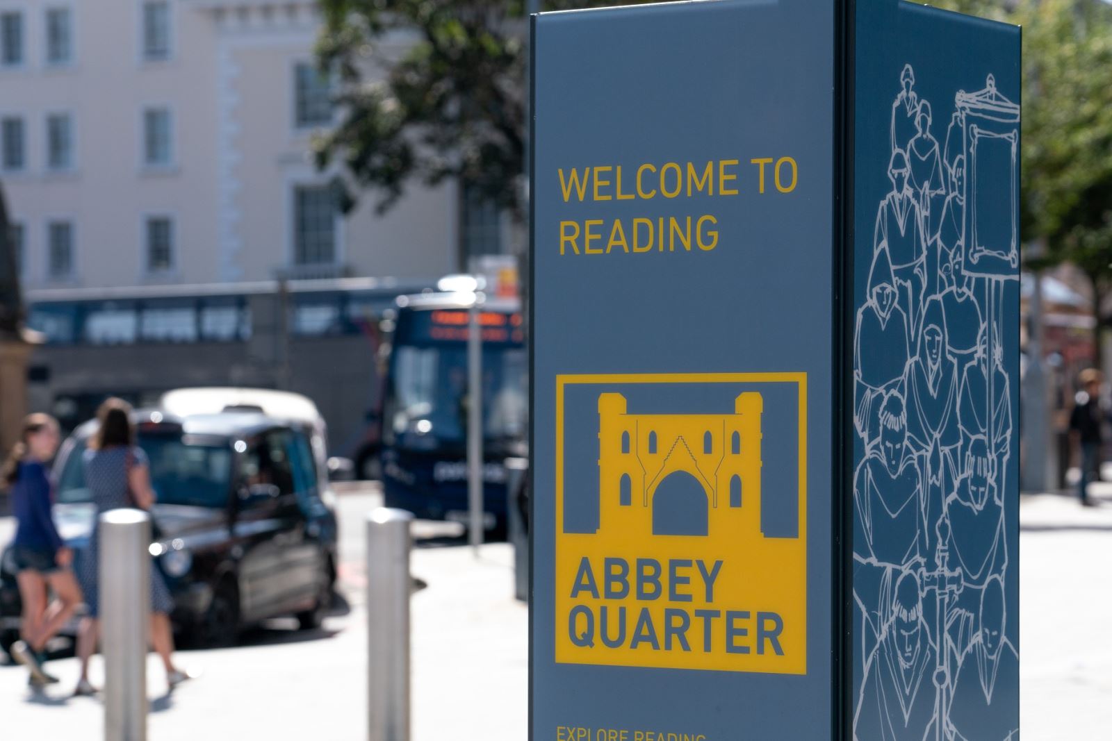 Welcome to Reading sign