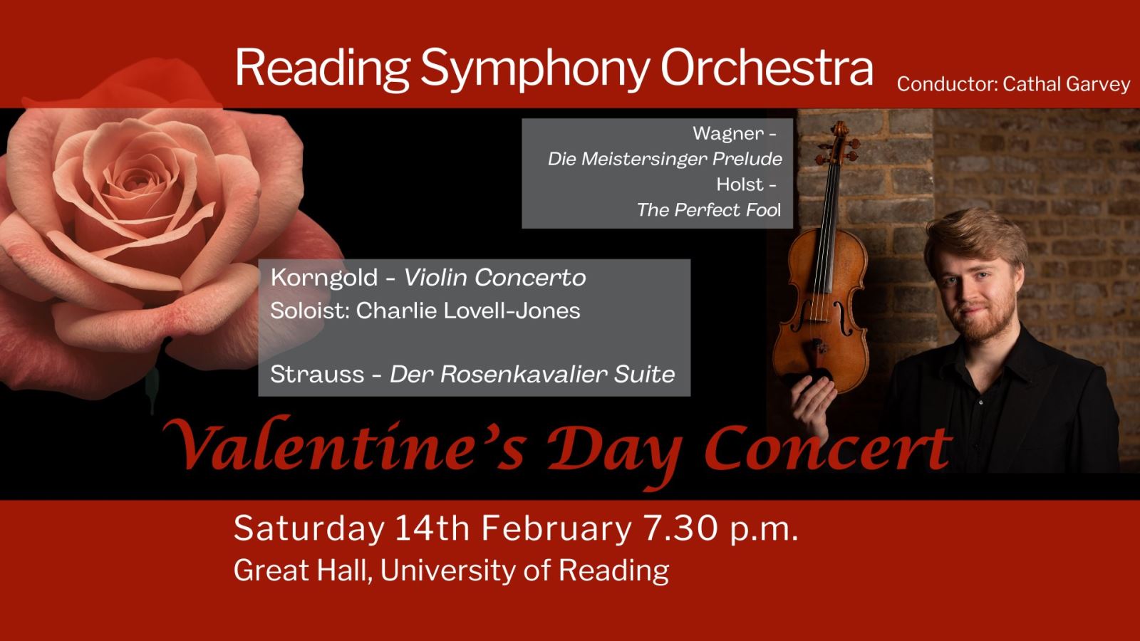 Reading Symphony Orchestra poster