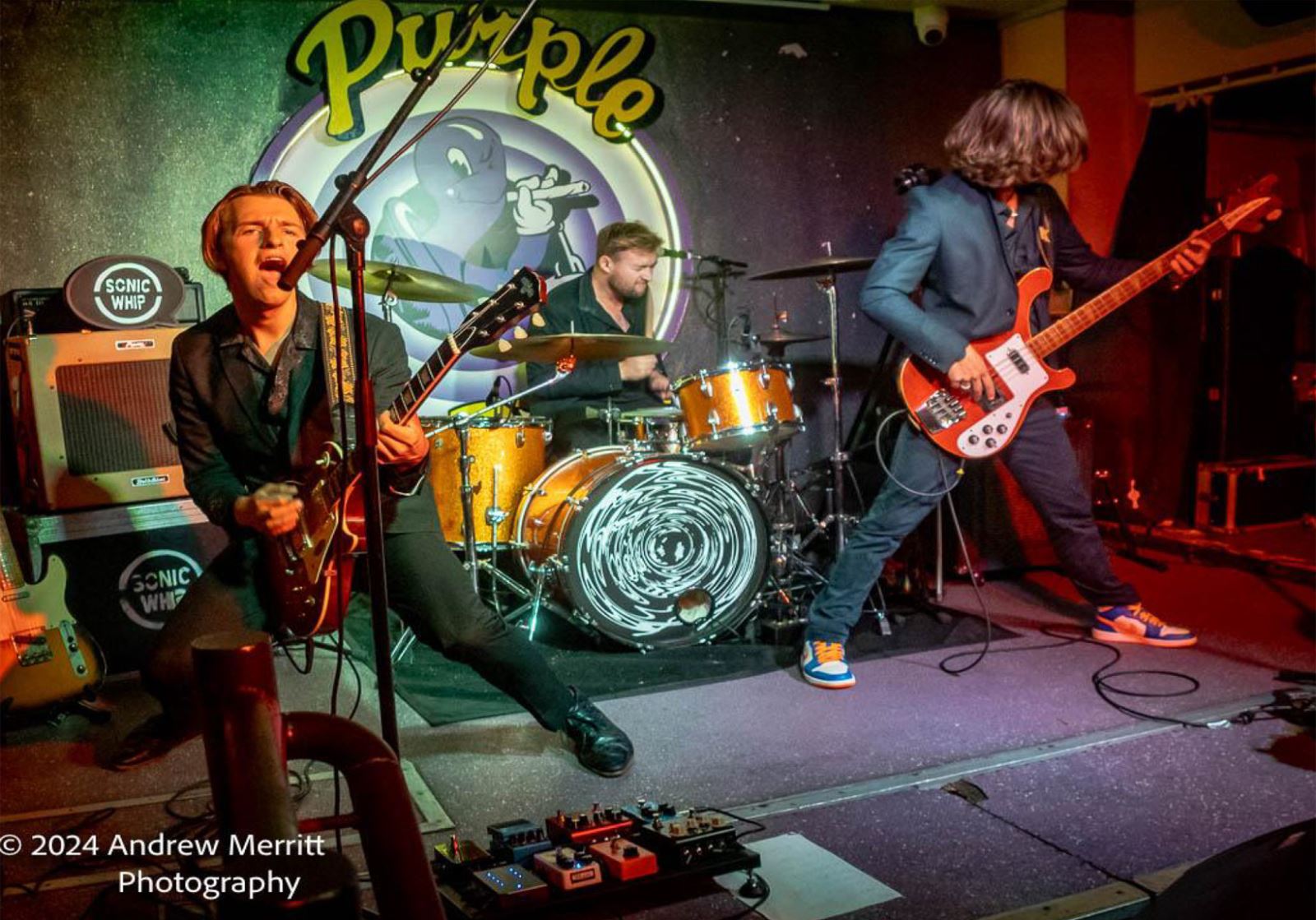Sonic Whip performing at Purple Turtle