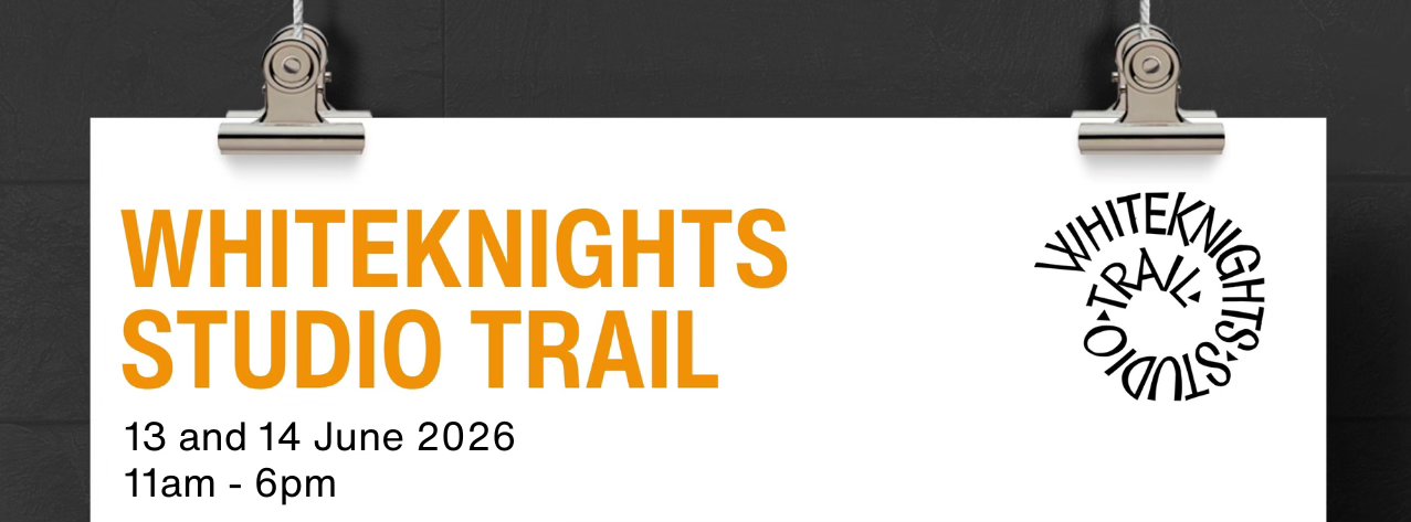 Whiteknights studio trail poster
